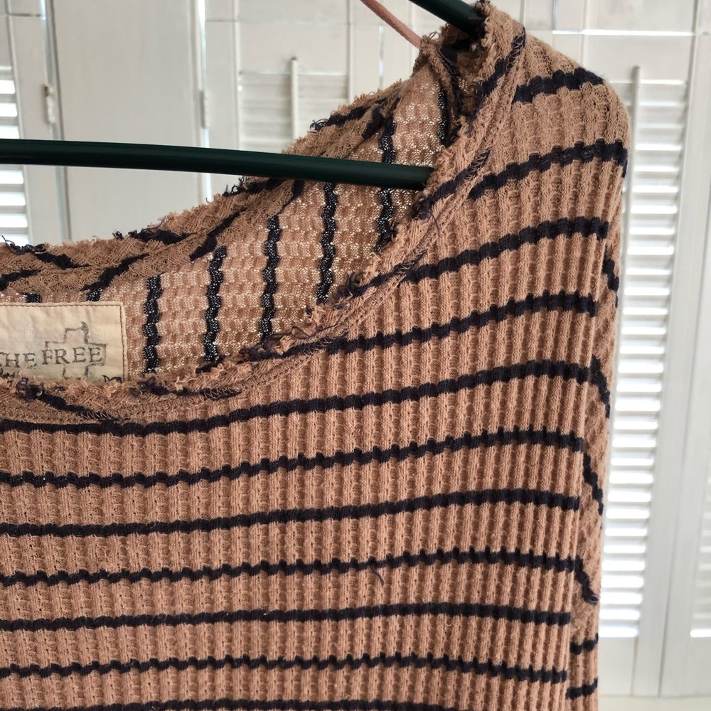 Free People Striped Shirt